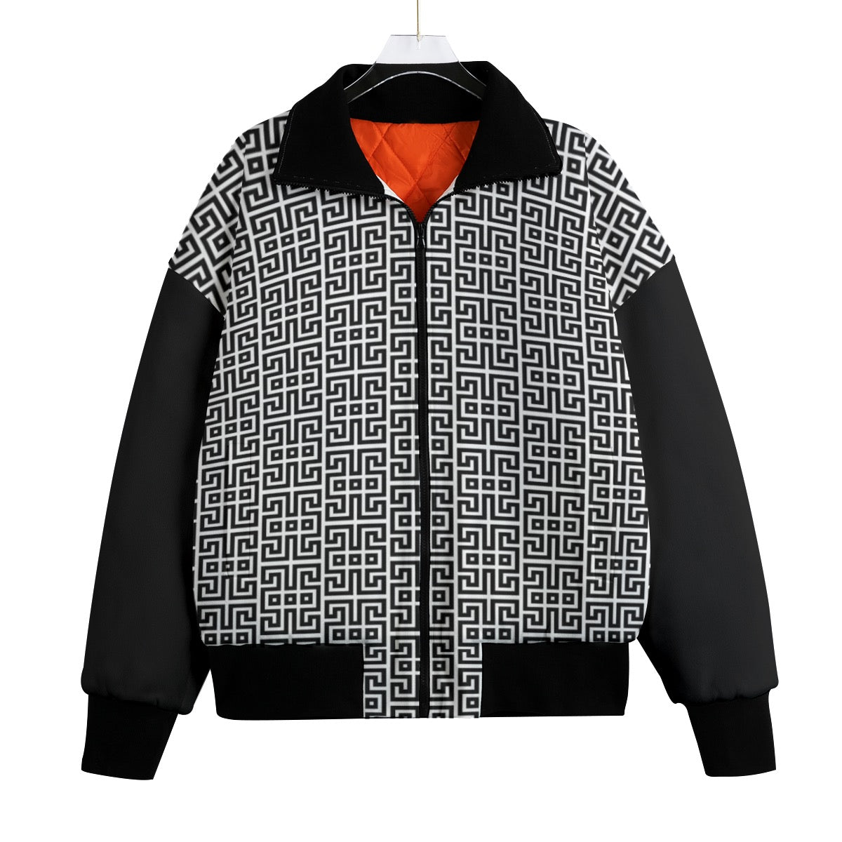H Knitted Fleece Lapel Outwear