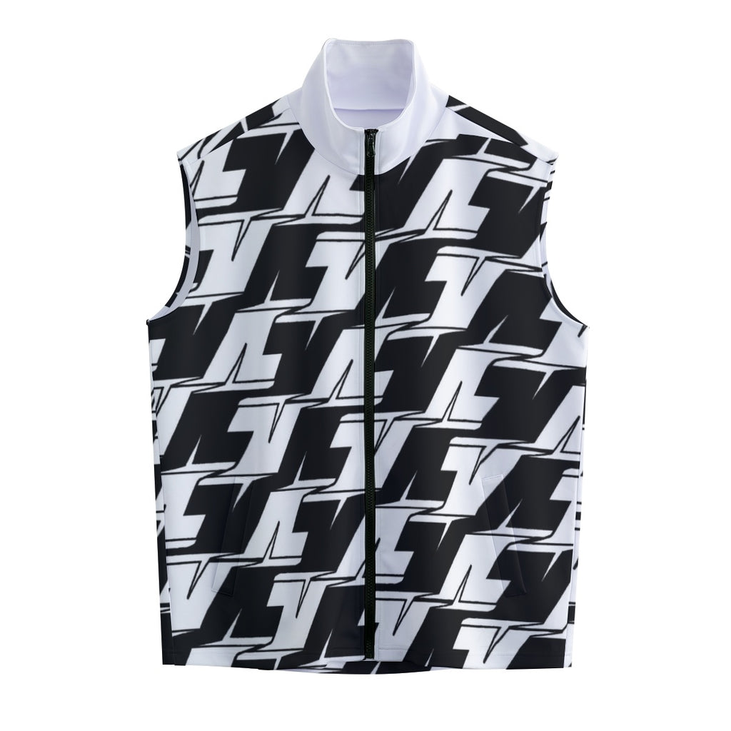 V Stand-Up Collar Vest
