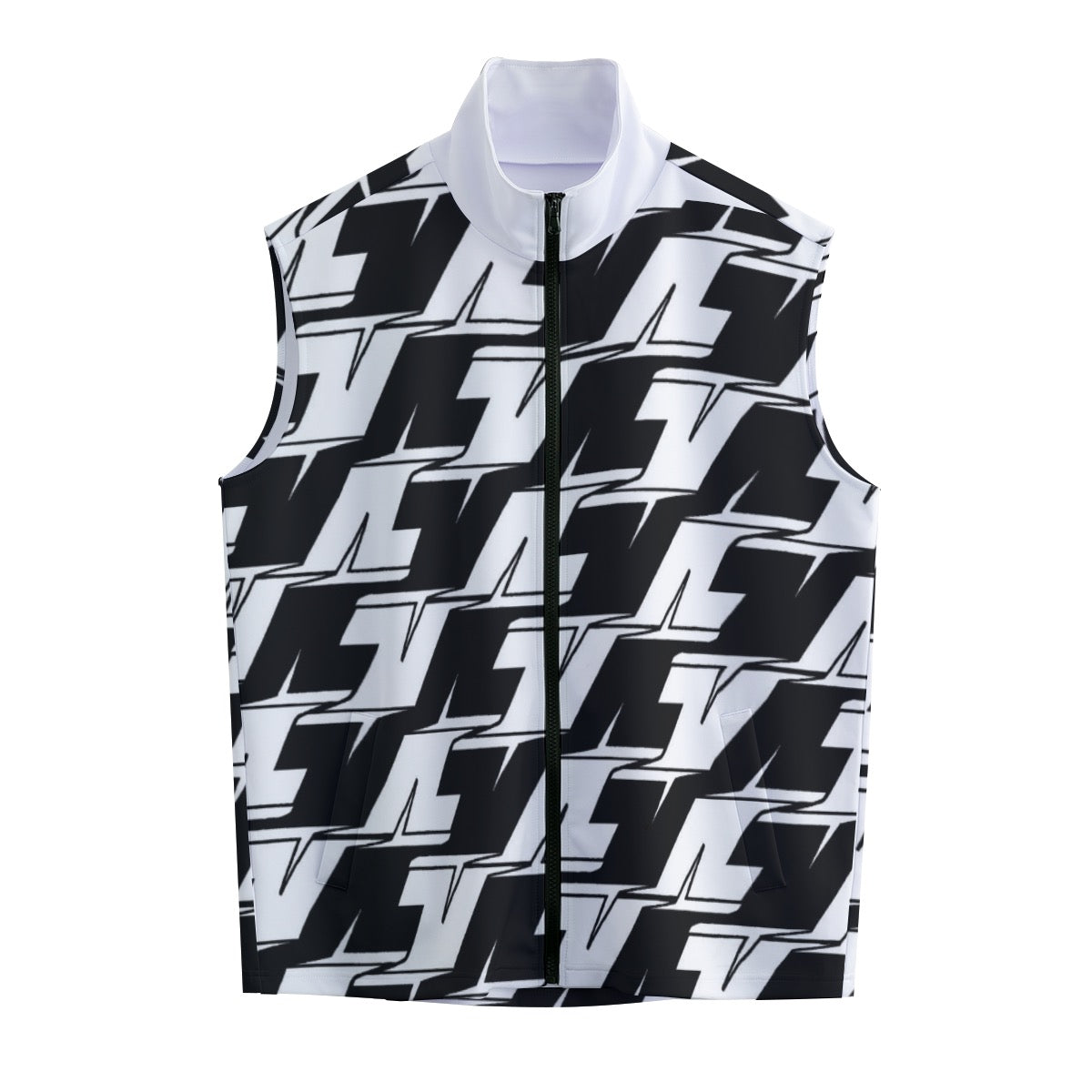 V Stand-Up Collar Vest