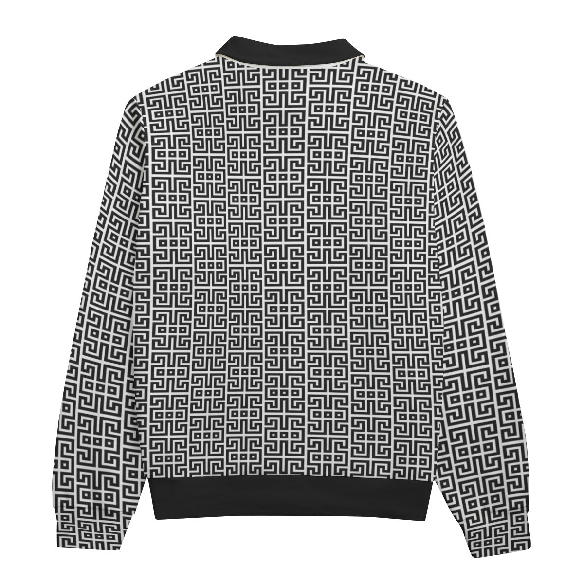 H Lapel-Sweatshirt