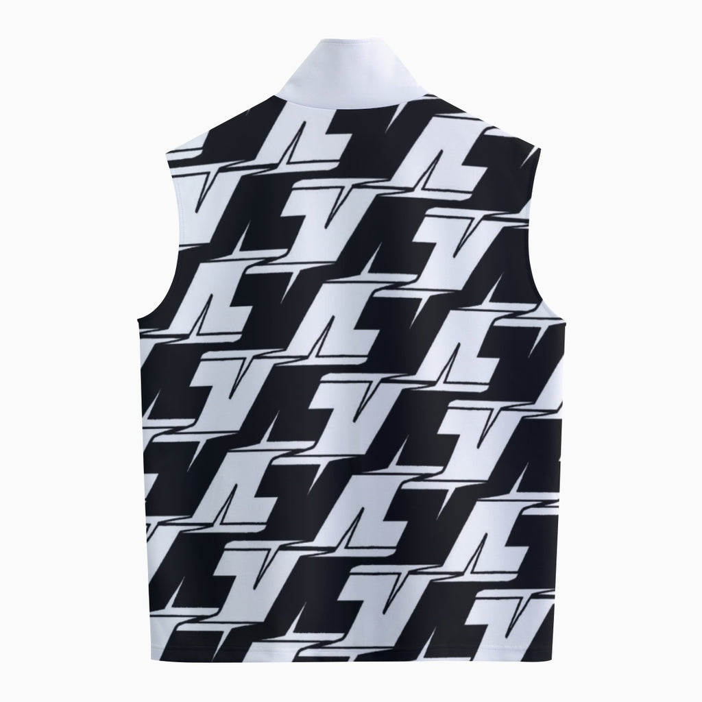 V Stand-Up Collar Vest