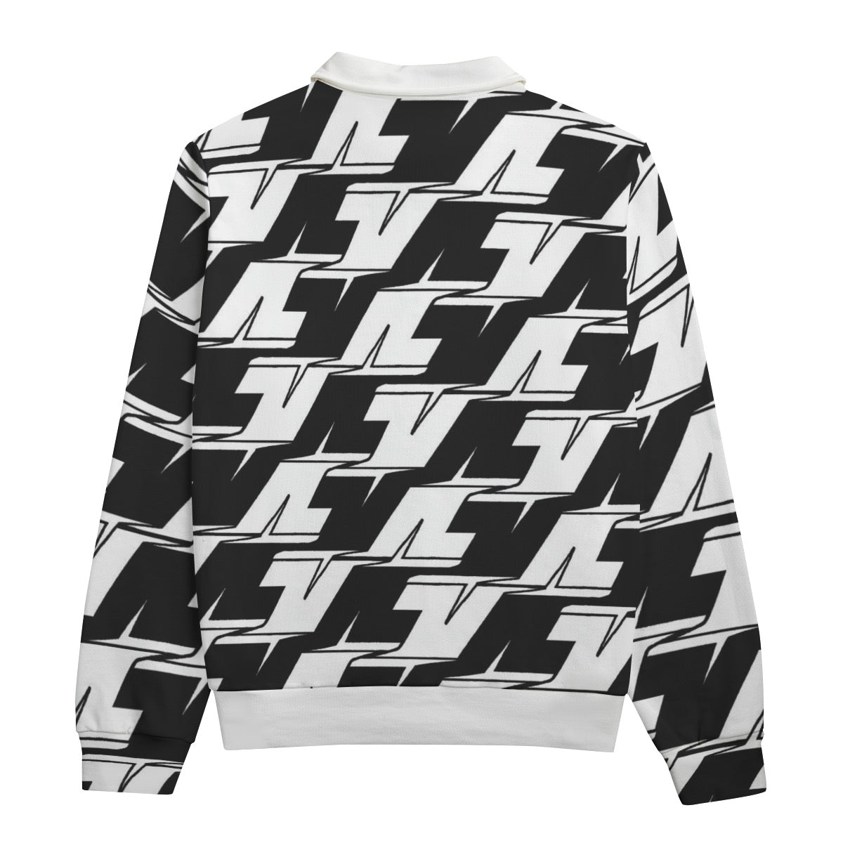 V Lapel-Sweatshirt